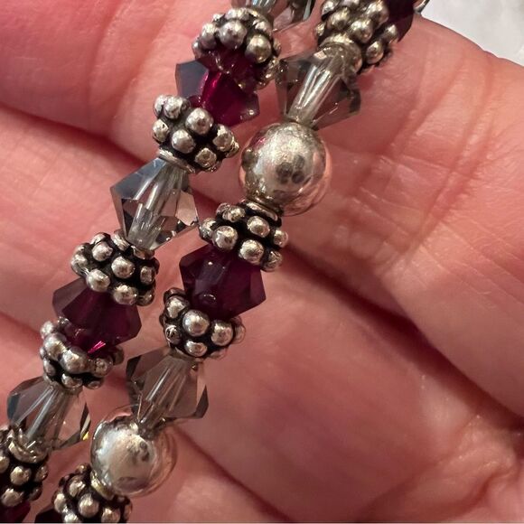 Dainty Hand Crafted Semi Precious Stones Necklace & Bracelet Set - Picture 6 of 8